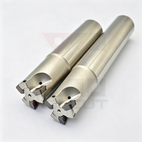 Porte-outil de fraisage à alimentation élevée série R390 C29/32-2T, porte-outil CNC à 2 cannelures pour plaquettes R390 11T3 pour centre d'usinage