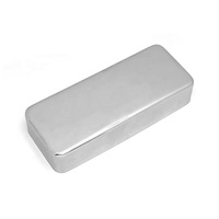 Couvre-captateur de guitare vintage en laiton P90 Soapbar, espaces de 50/52 mm, pour captateur de style P90, 85,5x34,5 mm