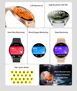 <span class=keywords><strong>Reloj</strong></span> <span class=keywords><strong>Inteligente</strong></span> con Pantalla Redonda de 1.39 Pulgadas, Rastreador GPS Independiente, Resistente al Agua 1ATM, Llamadas por Bluetooth, para Hombres y Mujeres - Product Image 5