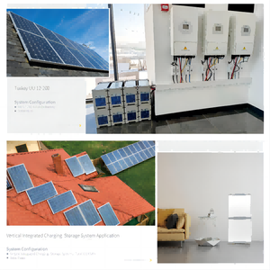 Harga grosir pabrik MUTIAN baterai Lithium 51.2V 48V 100ah cocok untuk sistem energi surya - Product Image 5