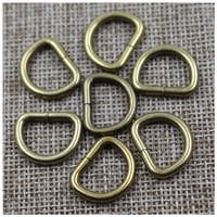 Hersteller großhandel metall tasche zubehör d ring schnalle für leder