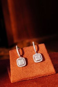 Juego de Joyería Xinfly Italy Gold para Mujer con Collar, Aretes y Anillo de Diamantes Naturales - Product Image 3