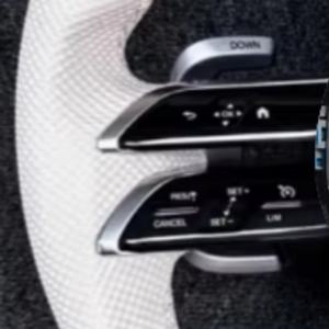 Volante de cuero para <span class=keywords><strong>mercedes</strong></span>-benz AMG W176 W211 W212 W205 W204 <span class=keywords><strong>A180</strong></span> A200 B180 B200 GLA GLC GLB GLE, accesorios para coche - Product Image 3