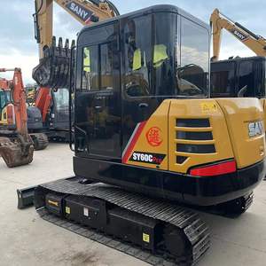 6Ton The Used Excavator SANY 60c Used <b>Engineering</b> <b>Construction</b> <b>Machinery</b> Sany60CPro Many Customer Choices - Product Image 3