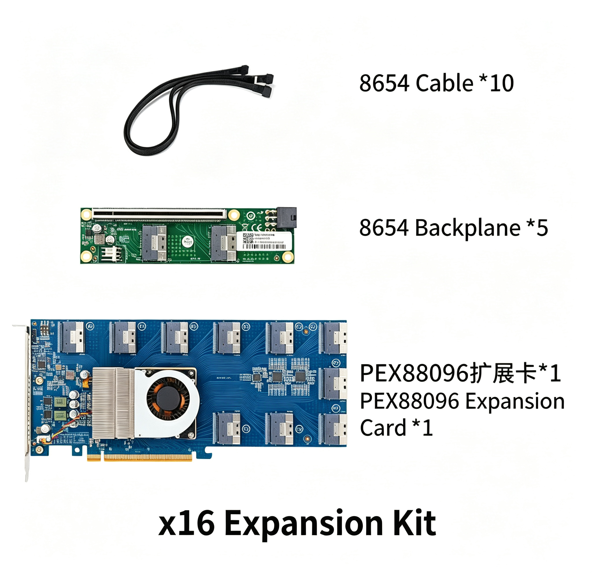 plx88096 x16 set