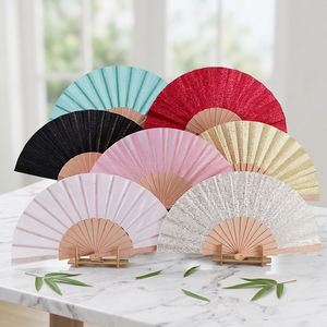 Stock Natural Iron Custom Eco-Friendly Durable Wooden <b>Hand</b> <b>Fan</b> Wedding Wholesale Customizable <b>Folding</b> <b>Fan</b> Silk Screen Gift - Product Image 5
