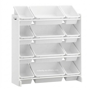 Unité <span class=keywords><strong>de</strong></span> rangement pour enfants à 4 niveaux étagère organisateur <span class=keywords><strong>de</strong></span> jouets pour salle <span class=keywords><strong>de</strong></span> jeux, étagère <span class=keywords><strong>de</strong></span> rangement pour jouets - Product Image 4