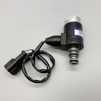 Bobina Solenoide per Rotazione PC60-7 PC120-6, Solenoide di Sicurezza Idraulico per Parti di Escavatori