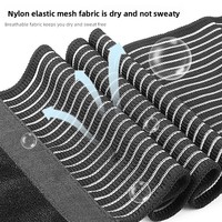 Ceinture abdominale ouverte en nylon élastique respirant, réglable en U, avec soutien lombaire, pour utilisation universelle en toutes saisons