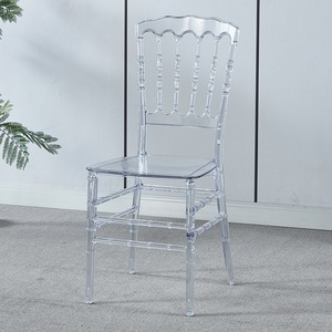 Napoleon Interno Interno Esterno Esterno in polipropilene <span class=keywords><strong>Sedie</strong></span> in policarbonato impilabili trasparenti per evento - Product Image 3