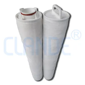 High Flow Rate Pleated Membrane 152mm Water Filter Cartridge For Ro Water Treatment