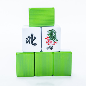 Custom Hand-Rolled <b>Mahjong</b> <b>Sets</b> Medium Large Size Portable Home Use Chess Card Entertainment Universal - Product Image 5