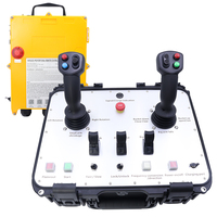 Joystick sans fil industriel de haute qualité hydraulique intelligent 5 leviers câble de télécommande camions télécommandés sans fil