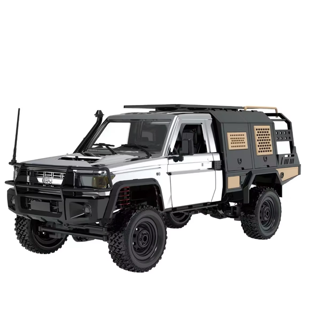 MILI MN82S Remote Control 1:12 Full-Scale 2.4g Off-Road Rock-Climbing Tracked Vehicle 4WD for Kids & Adults Model Toy