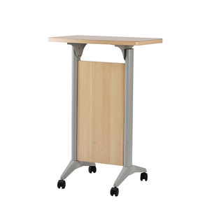 Pupitre de conférence mobile réglable en hauteur pour enseignant, idéal pour l'école, le bureau, la salle à manger – Mobilier scolaire écologique - Product Image 5