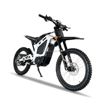 Moto tout-terrain électrique puissante 10KW à moteur central sans balais, longue autonomie, pour le tout-terrain