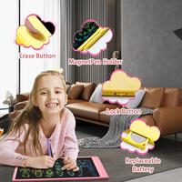 Tablette d'écriture LCD 10 pouces tablette effaçable réutilisable tampons de dessin électroniques blocs-notes pour écrire et dessiner pour cadeau et peinture