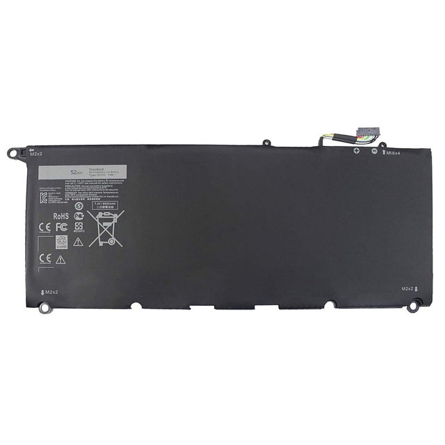 JD25G Li-ion Laptop Battery 7.6V 7800mAh for Dell XPS13 9343 9350 P54G 90V7W JHXPY Wholesale