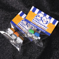 Porte-clés Fidget LED personnalisé en forme de touches de clavier, avec effets de clic et de clavier, plusieurs couleurs