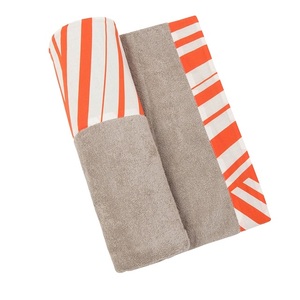 Multicolored Terry 100% Organic Cotton Gots Certificate High Quality <b>Sand</b> Free Large Rectangle <b>Cheap</b> Price Soft Beach Bath Towel - Product Image 2