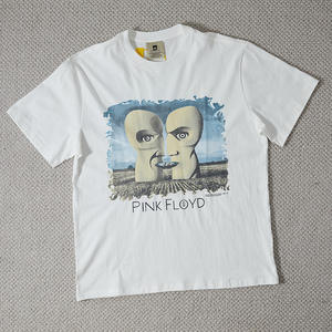 Camiseta Unisex de Manga Corta con Estampado de Rosas Desgastadas Digitales de Estilo Urbano Vintage al por Mayor, 100% Algodó<span class=keywords><strong>n</strong></span> Peinado, Corte Holgado - Product Image 3