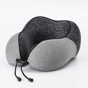 Atacado Nova Moda Em Forma de U Memória Algodão Adulto Massagem Travesseiro Pele-Friendly Levantamento Do Pescoço & Posicionador Confortável - Product Image 1