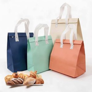 Sacs isothermes durables en non-tissé de qualité alimentaire, personnalisables avec logo, pour la livraison de repas, la restauration, le pain et la pizza - Product Image 1