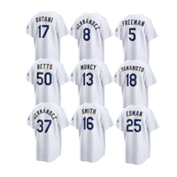 Maillot de baseball brodé Collection Or 2026 de Montréal 8 Enrique Hernandez 17 Shohei Ohtani 18 Yamamoto 50 Betts 5 Freeman 100% authentique