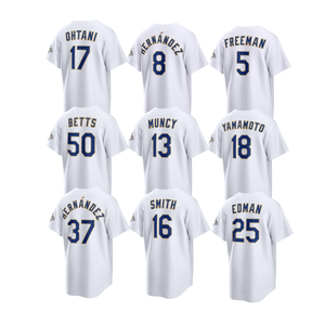 Maillot de <span class=keywords><strong>baseball</strong></span> brodé Collection Or 2026 de <span class=keywords><strong>Montréal</strong></span> 8 Enrique Hernandez 17 Shohei Ohtani 18 Yamamoto 50 Betts 5 Freeman 100% authentique - Product Image 1