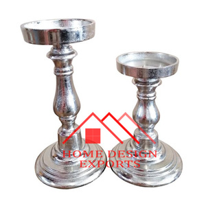 Portavelas de aluminio y Metal de alta calidad para el hogar, hoteles y restaurantes, candelabros de aluminio y Metal, superventas - Product Image 1
