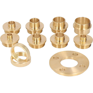 11pcs Router Bushing Guide <b>Set</b> 10-30mm Metric Imperial Steel Industrial <b>Hand</b> <b>Tool</b> Kit OEM ODM KHC Brand 1 Year Warranty - Product Image 5