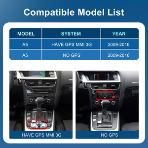 Unidad principal táctil Carplay inalámbrica de 8,8 "y 12,3" para Audi A4L A5L, <span class=keywords><strong>Multimedia</strong></span> para coche, Apple CarPlay, Android, salpicadero automático, pantalla Linux - Product Image 5