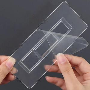 Crochets muraux adhésifs transparents ultra-résistants sans perçage, autocollants de remplacement pour porte-serviettes de salle de bain et étagères de rangement de cuisine - Product Image 3