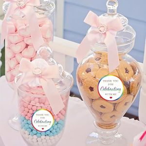 Pegatinas Autoadhesivas de Vinilo PVC Transparente con Acabado Brillante Redondo Personalizadas de Fábrica para Regalos y Manualidades - Product Image 3