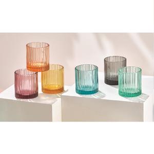 แก้วน้ำทรงวินเทจลายริบบิ้น ยี่ห้อ BRANDANI ผลิตในอิตาลี เหมาะสำหรับบาร์ - Product Image 1