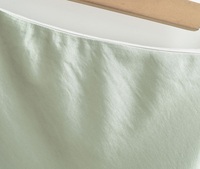 Jupe trapèze en satin pour femme, taille haute, longueur cheville, infroissable, élégante, minimaliste, pour le bureau ou décontractée, longue, OEM ODM