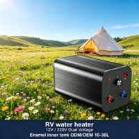 Chauffe-eau pour camping-car, chauffe-eau pour caravane, 20L, 12V, 240V, double tension, température constante, vente en gros