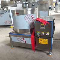 CE DJ50 Semi-automatische groentespinner centrifugale ontvettings- en ontwateringsmachine voor chips, friet, fruit en groenten