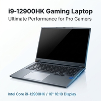 Ordinateurs portables de jeu neufs en gros d'usine avec processeur Intel i9-12900HK 14 cœurs, écran IPS 16 pouces 16:10 RTX 4060 1920x1200 144Hz