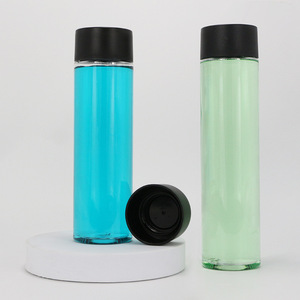 330 di fornitura diretta in fabbrica/400/500/600ml di plastica per animali domestici forma diritta bottiglia di <span class=keywords><strong>acqua</strong></span> minerale bottiglia vuota per il succo - Product Image 2