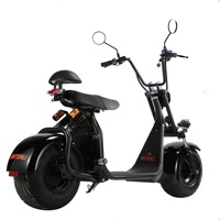 Usine X7 pour scooter à deux roues certifié Harley EEC nouvelle immatriculation européenne avant arrière large pneu amortisseur Citycoco LED IP65