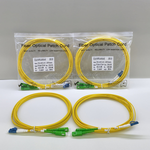 Cable de Fibra Óptica Dúplex SC APC LC UPC de Baja Pérdida de Inserción, Precio de Fábrica, con Cubierta LSZH de 3.0mm para FTTH y Centros de Datos - Product Image 2