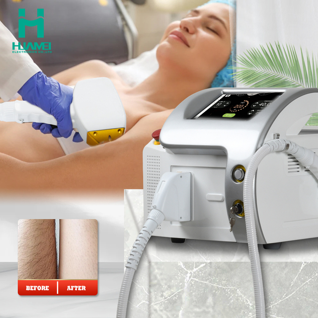 Huamei Factory Price Big Power Hair Removal Laser Diode 808nm Portable Diode Laser Hair Removal Machine