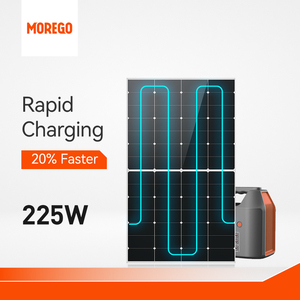 Moregosolar PV mô-đun 230W <span class=keywords><strong>200</strong></span> <span class=keywords><strong>W</strong></span> Watt 225 WP 300W Monocrystalline năng lượng mặt trời chi phí Bảng điều khiển năng lượng mặt trời giá tấm - Product Image 3