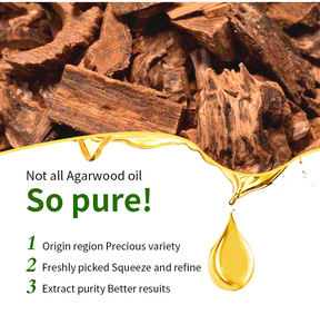Aceite de Agarwood al por Mayor a Precio de Fábrica, Aceite de Oud Indio 100% Puro y Natural - Product Image 4