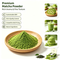 Poudre de Matcha Biologique de Qualité Cérémoniale Premium 1A - 6A en Pot de 30g, Marque Privée OEM