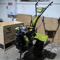 Mini-machines agricoles à moteur diesel pour jardins agricoles, motoculteur rotatif pour vergers et machine de travail du sol