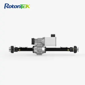 11KW 15KW 20KW DC/AC Motor 72V New Energy Vehicle Parts Eje de transmisión Diferencial eléctrico Eje de transmisión trasera - Product Image 3