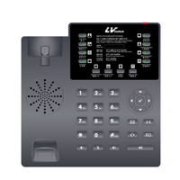 Vendite calde compatte telefono VoIP per hotel POE rete IP Phone per servizio in camera