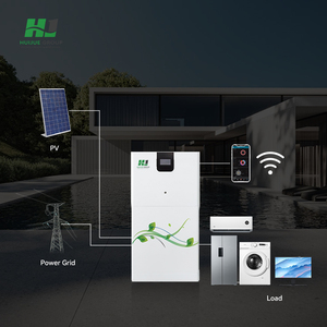 แบตเตอรี่ลิเธียม OEM Solar Power 100ah 200ah 5kw 10kw ระบบกักเก็บพลังงานภายในบ้านสำหรับการผลิตไฟฟ้าแบบออฟกริด HJ-HBS-1 Solar Power 10 - Product Image 3
